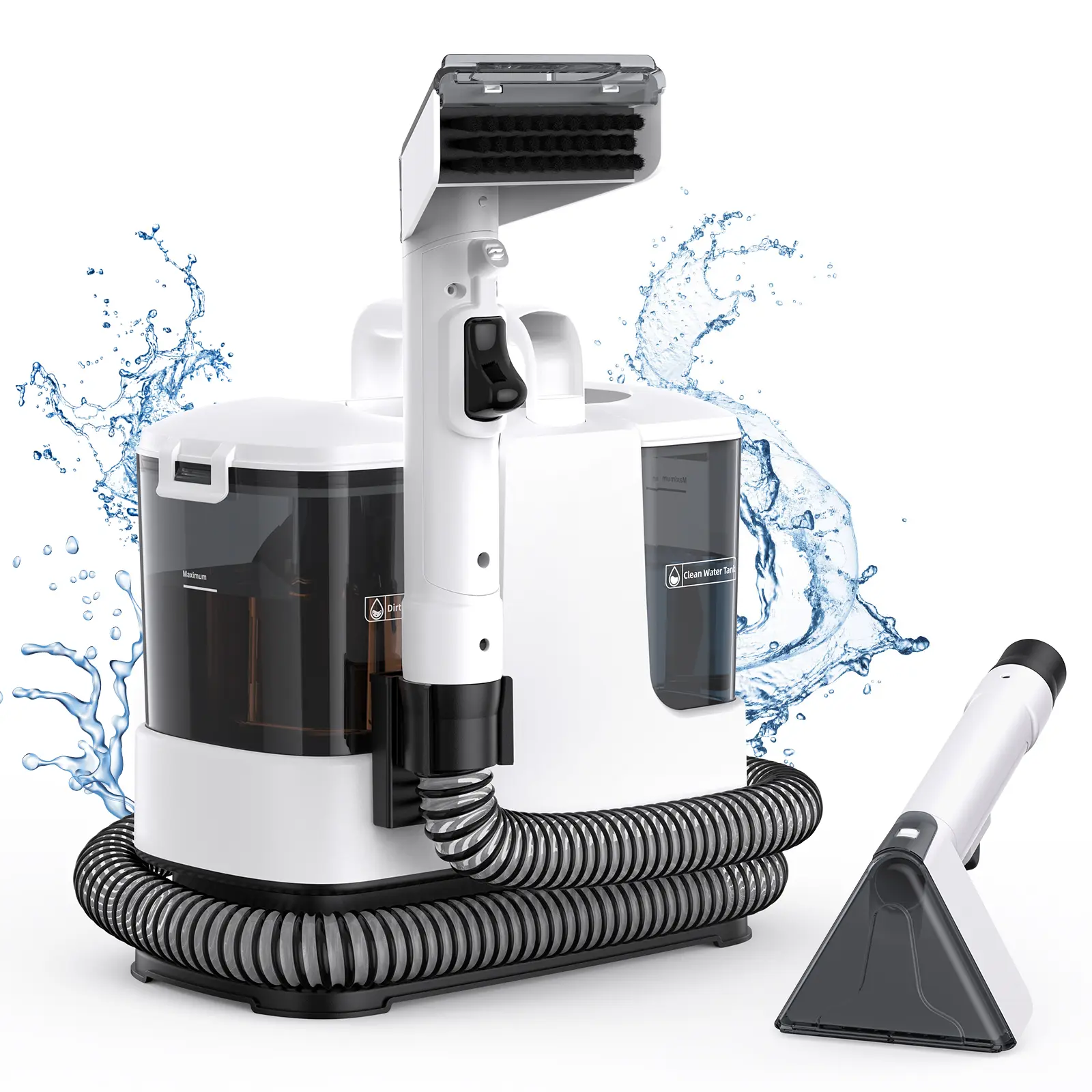 Lubluelu Spot Cleaner for Carpets & Upholstery 450W 13.5KPa
