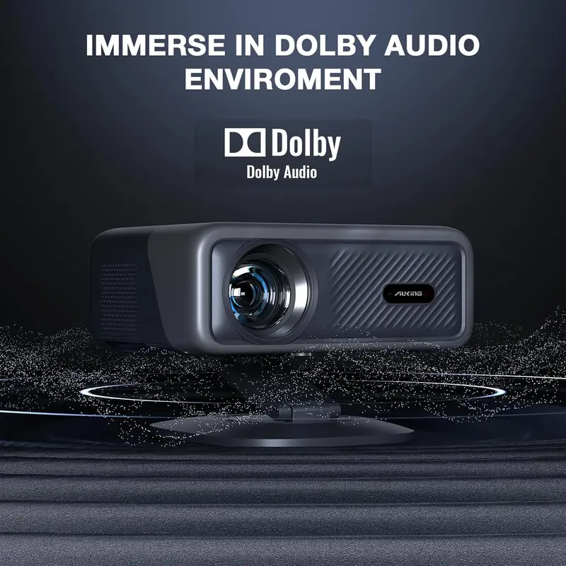 H10 800 ANSI Lumen Portable Projector, 4K, WiFi 6