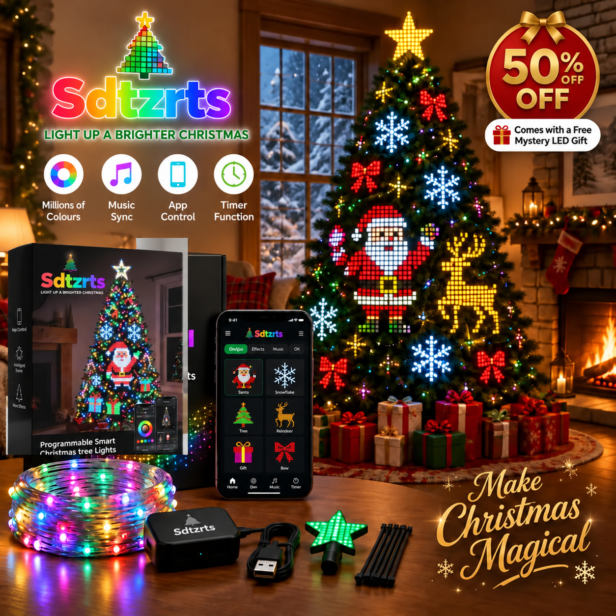 Sdtzrts™ — Christmas Tree LED Lights