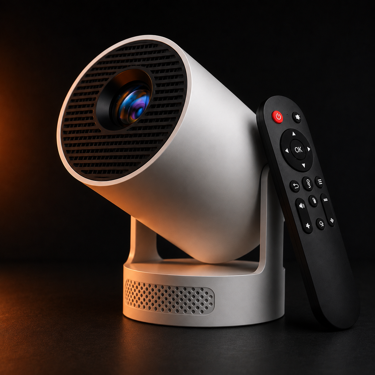 Projector and remote control