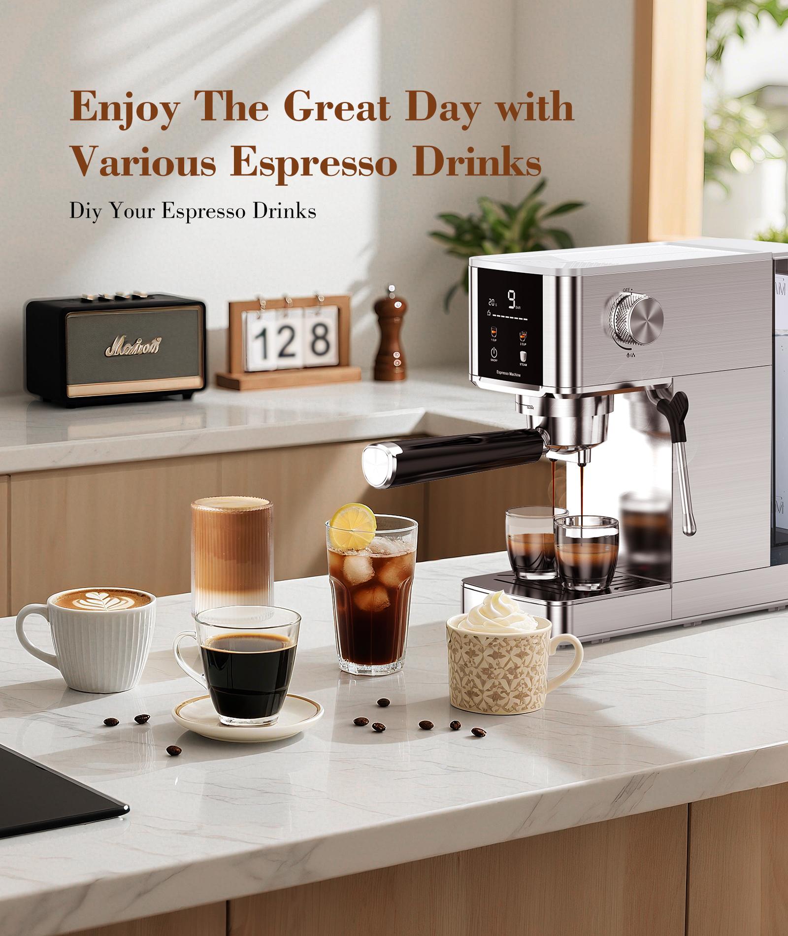 Coffee maker control details