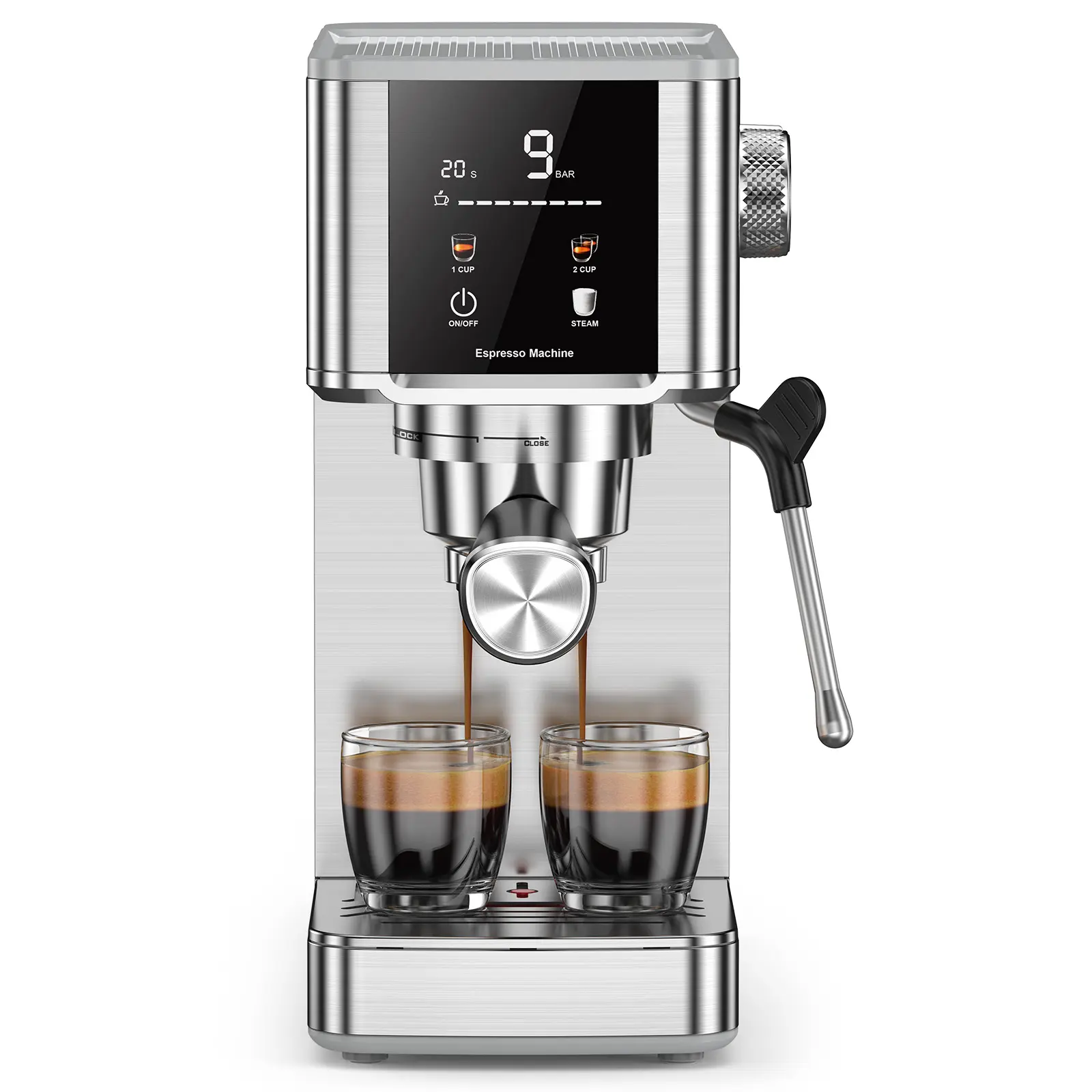 20 Bar Stainless Steel Drip Coffee Maker
