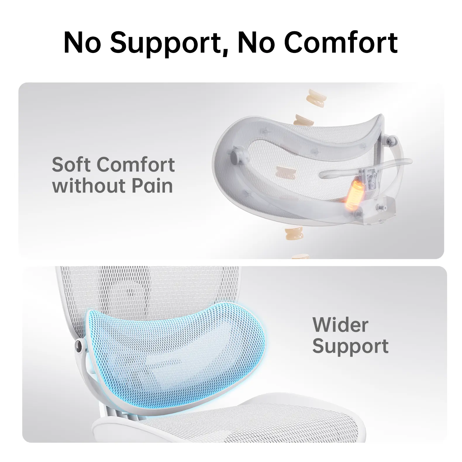 2026 Popular Ergonomic Office Chair - Breathable Mesh, Adjustable Support
