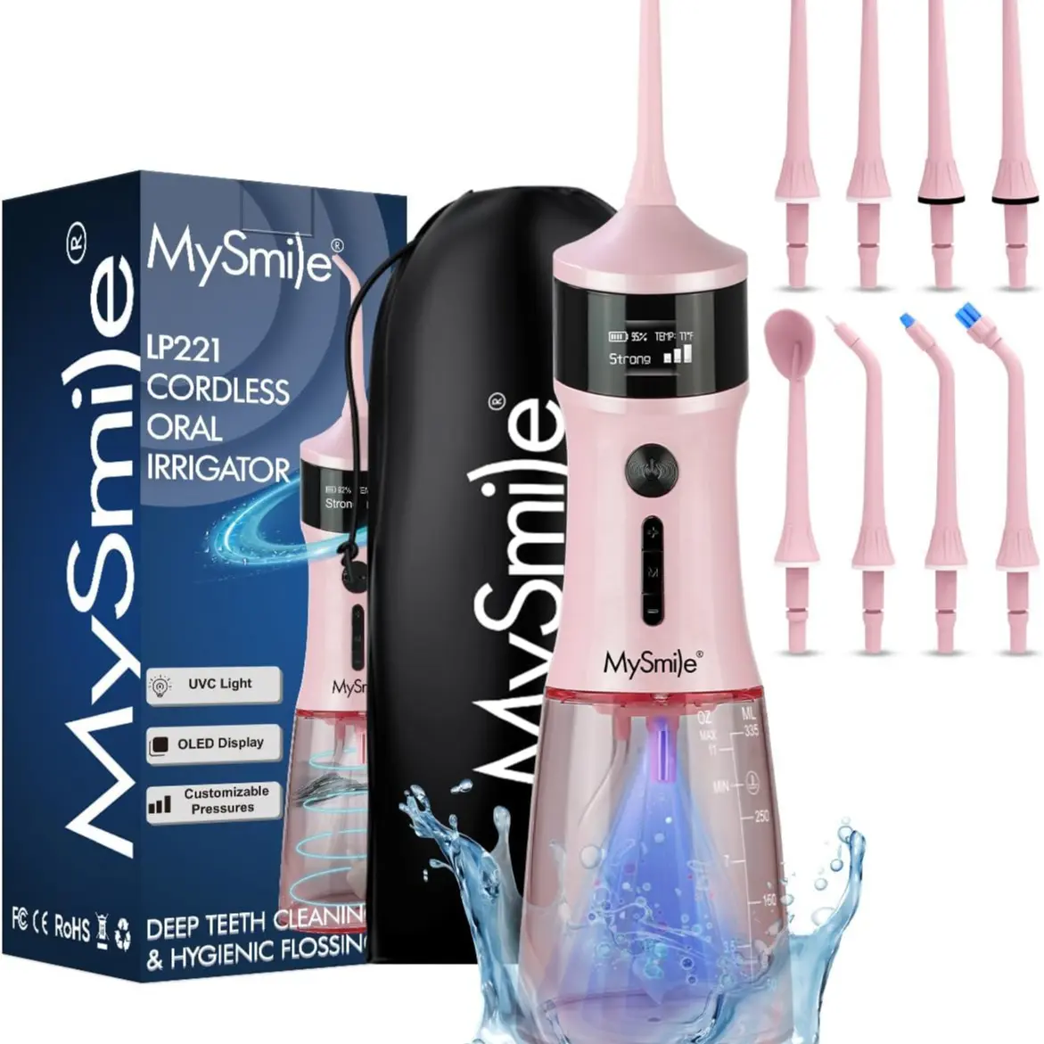 LP221 Cordless UVC Water Flosser