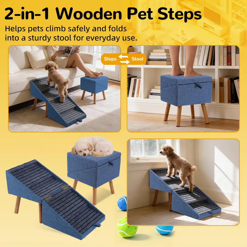 17-inch dog stairs ramp product image 9