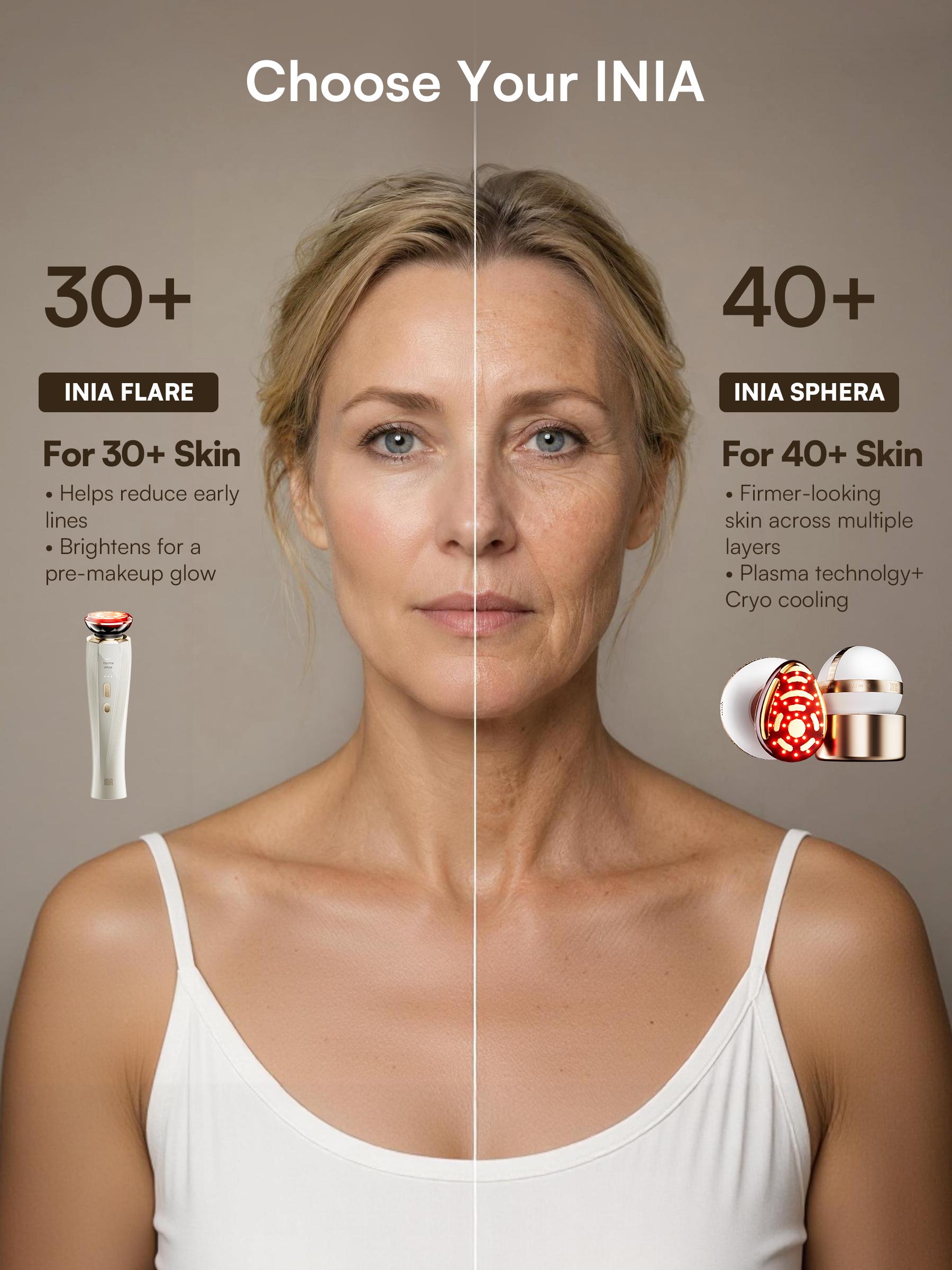 Rechargeable facial beauty device detail