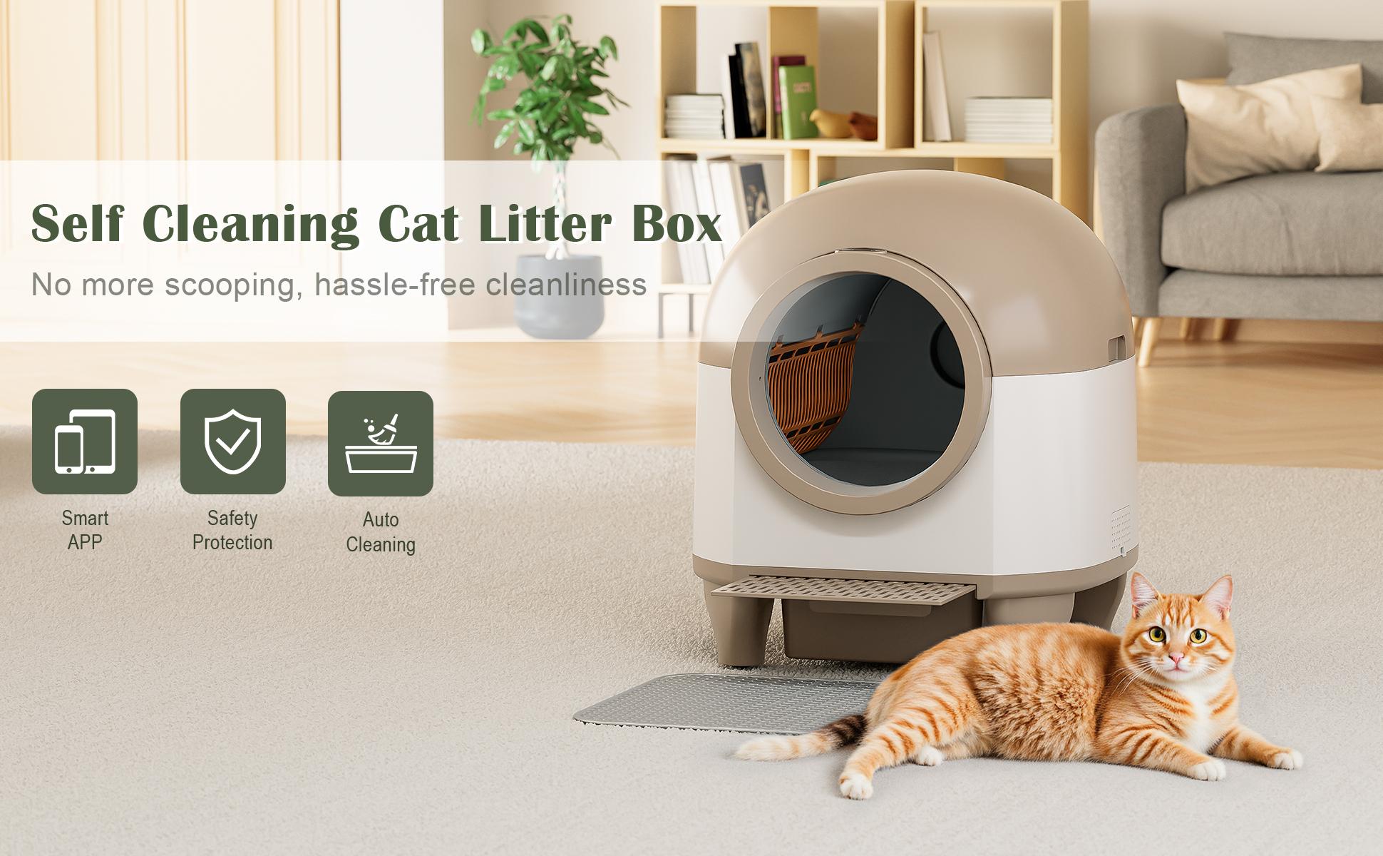 Automatic litter box safety detection