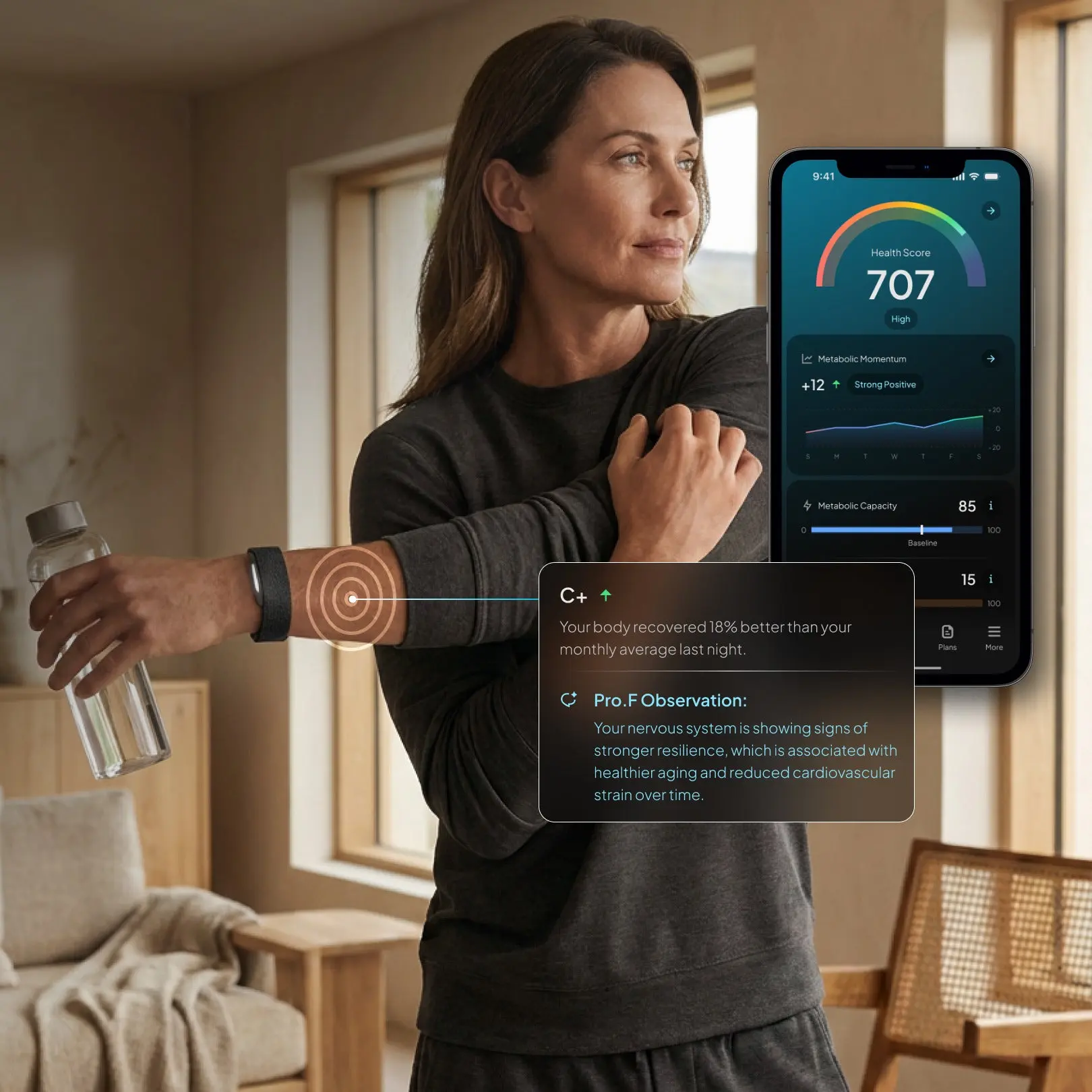 Band 2.0 Smart Health and Fitness Tracker - Fashion Accessories