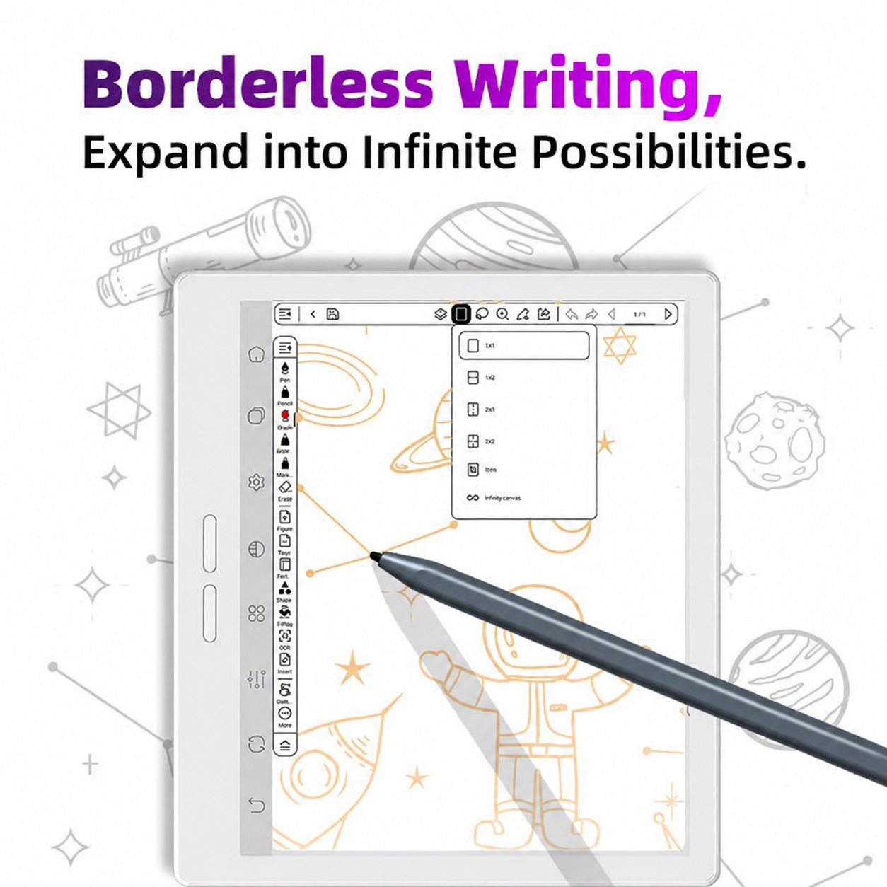 Bigme B7 PRO product image 9, logo removed