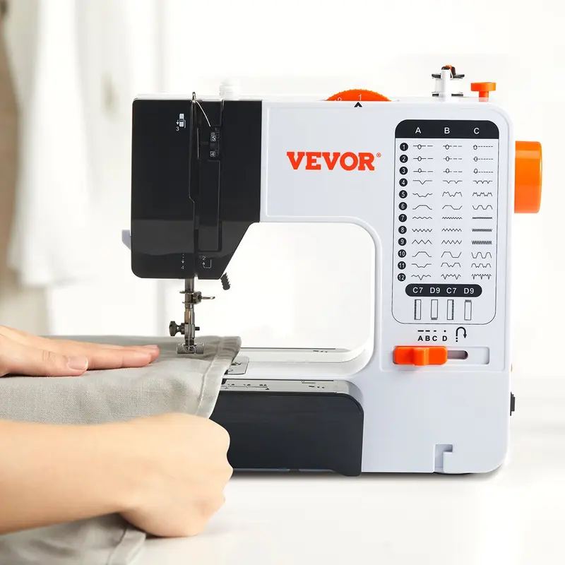 Portable Sewing Machine with 38 Stitches and Foot Pedal