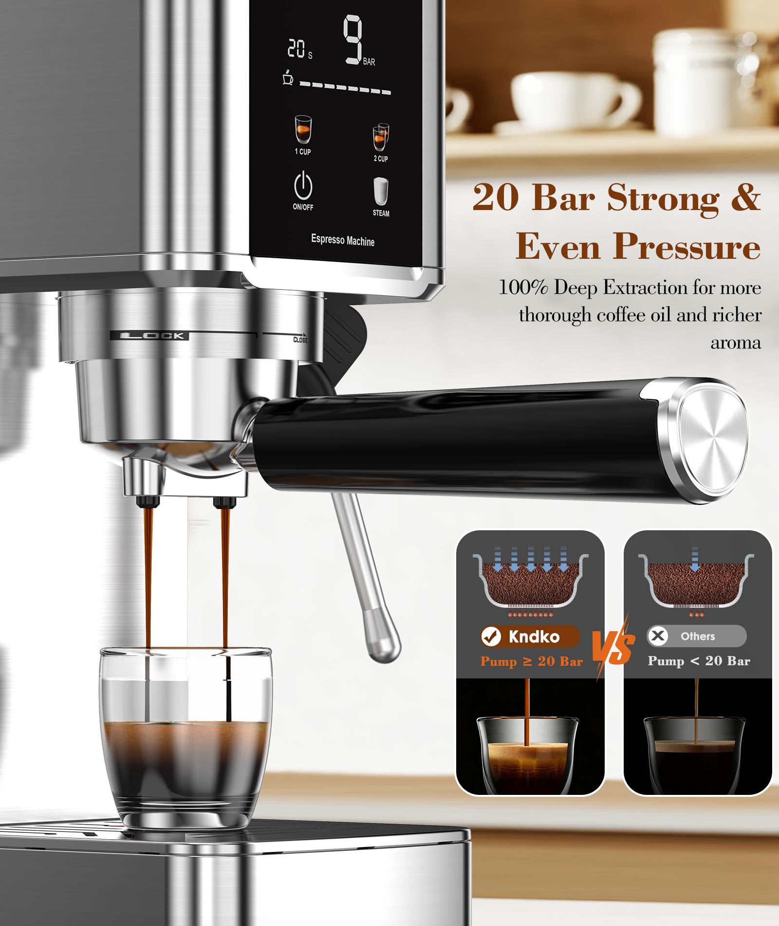 Touch control coffee maker