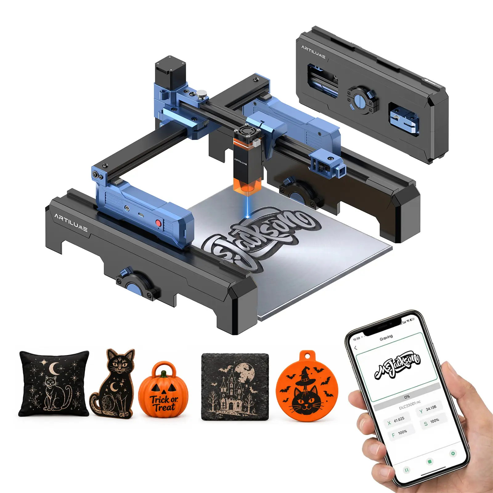 T1 Portable Laser Engraving Machine