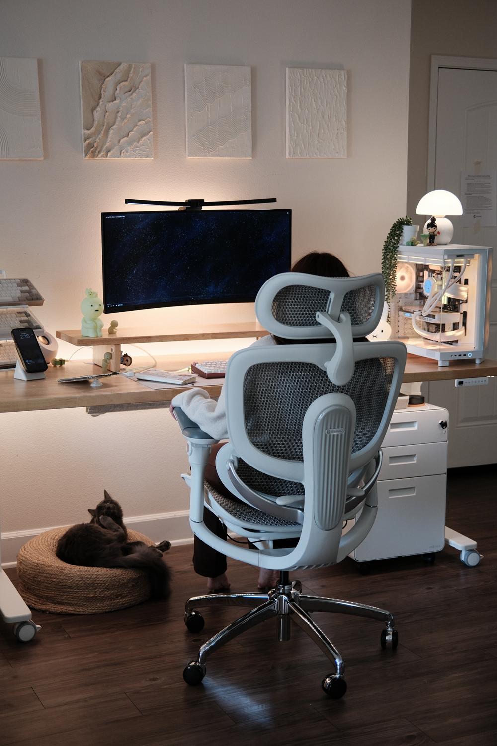 SIHOO C300 Pro V2 Ergonomic Computer Chair - 3D Headrest, Dynamic Lumbar Support, Adjustable Backrest & Footrest, Cloud Airflow Mesh Keeps Cool, Class-4 Gas Lift, Multi-Angle Recliner for Home Office SIHOO C300 Pro V2 Ergonomic Computer Chair - 3D Headrest, Dynamic Lumbar Support, Adjustable Backrest & Footrest, Cloud Airflow Mesh Keeps Cool, Class-4 Gas Lift, Multi-Angle Recliner for Home Office