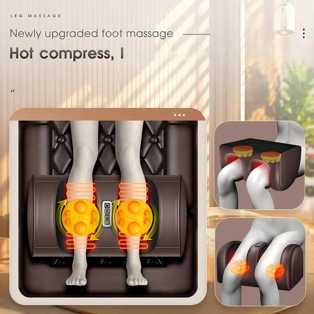 Full-body massage mat surface
