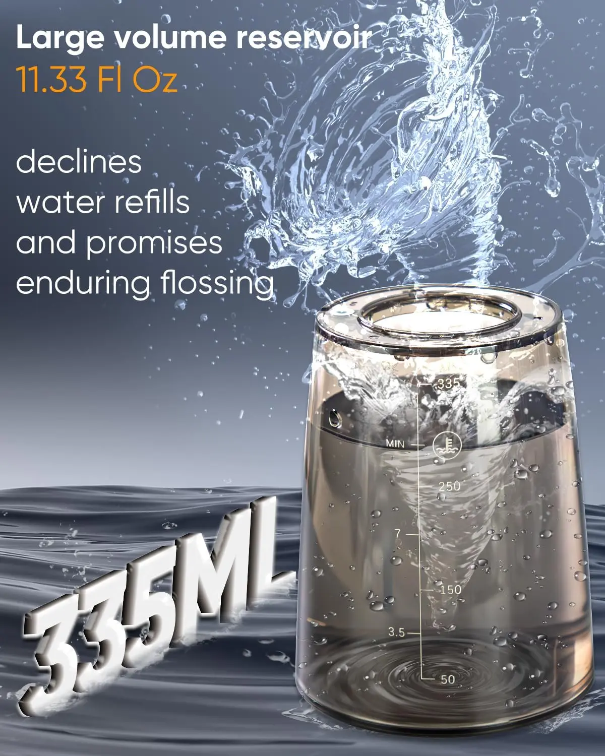LP221 Cordless UVC Water Flosser