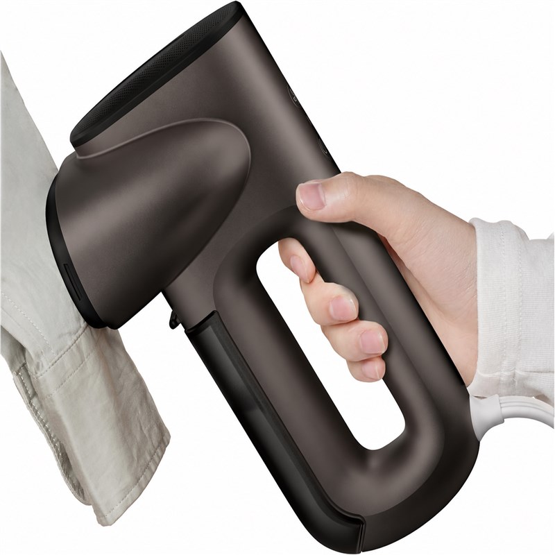 Vacuum garment steamer — logo removed