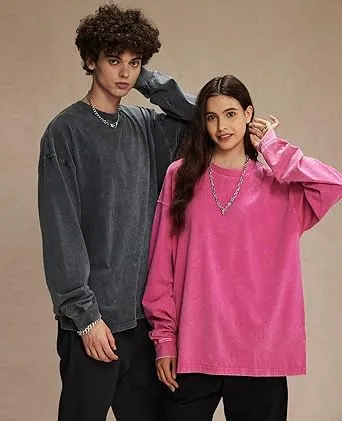 Women's Washed Long Sleeve T-Shirt