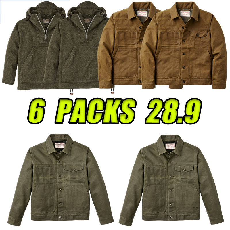Tin Cloth Short Lined Cruiser Jacket - Mackinaw Wool Anorak - Tin Cloth Short Lined Cruiser Jacket