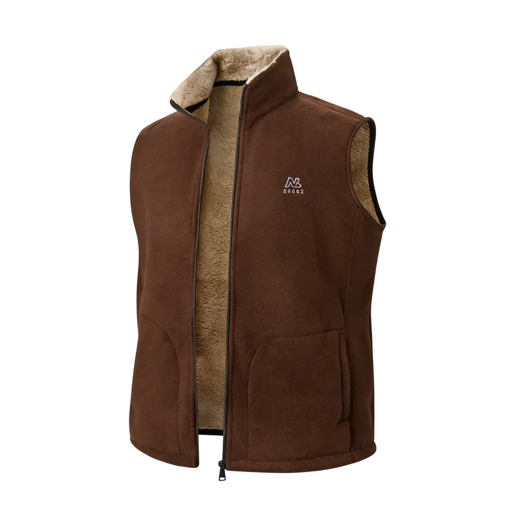 🔥Last Day 95% OFF🔥Men's Thick Fleece Lined Sleeveless Vest