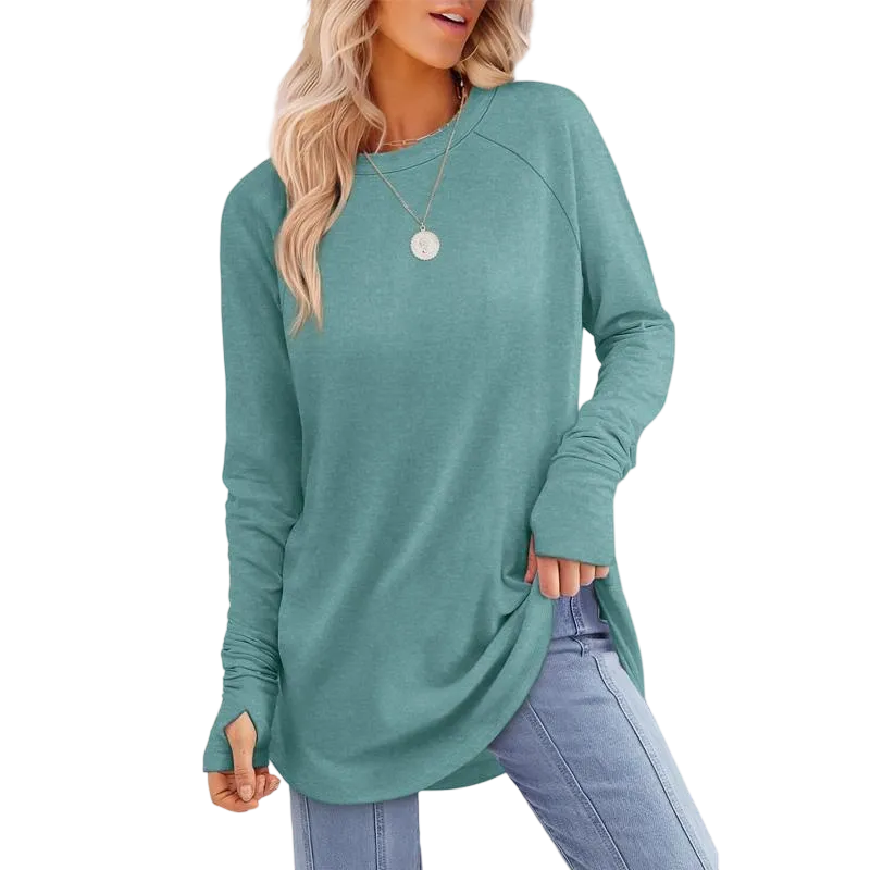 Women's Long Sleeve Tunic Top