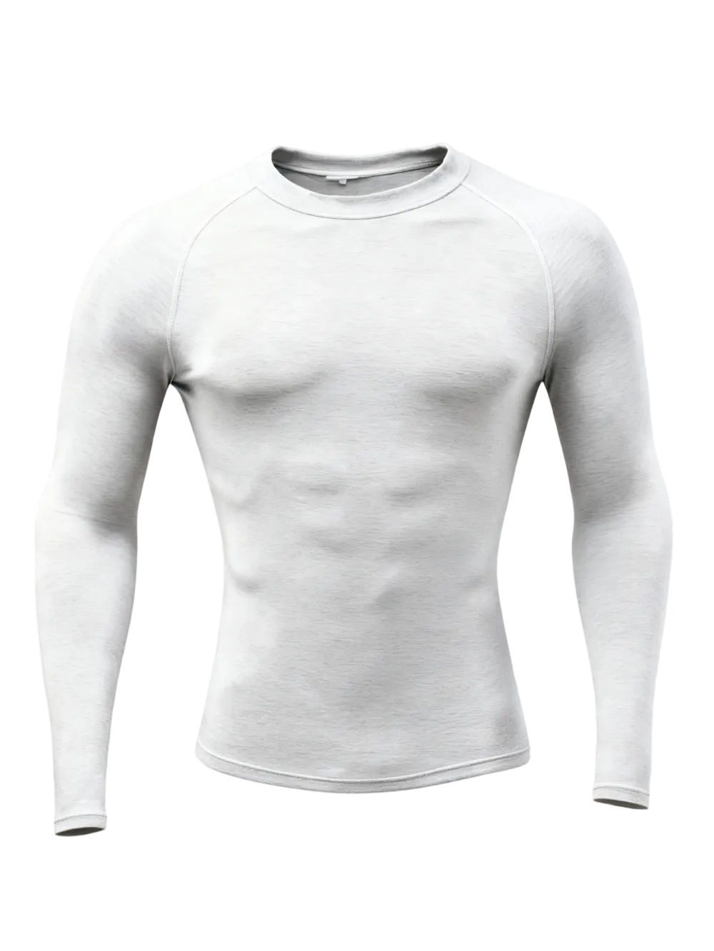 Men's Tight Quick-Drying Raglan Long Sleeve Shirt