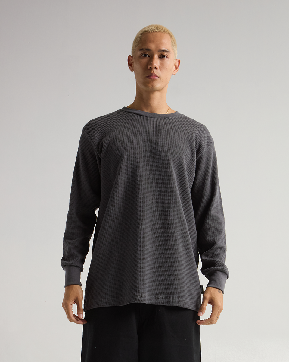 Christmas sale! 9.0oz Heavyweight Waffle Long Sleeve Therma