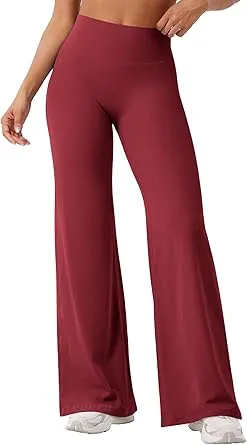 Women's Seamless High-Waist Straight Leg Workout Pants