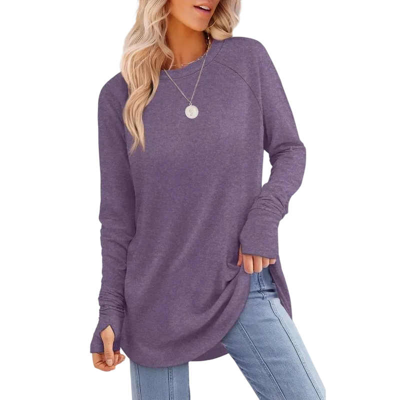 Women's Long Sleeve Tunic Top