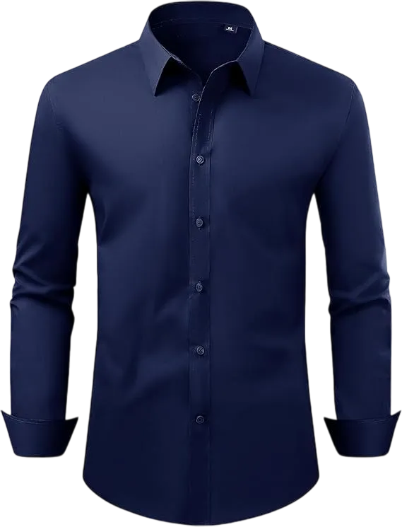 Men's Anti-Stain Defense Dress Shirt