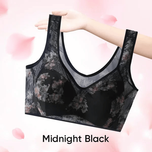 ⏰Last Day Clearance Event Sale 49% OFF - Knix® Ultra-Stretchy Ice Silk Lace Cooling Comfort Bra  [🔥Daily Sales of 3100+🔥]
