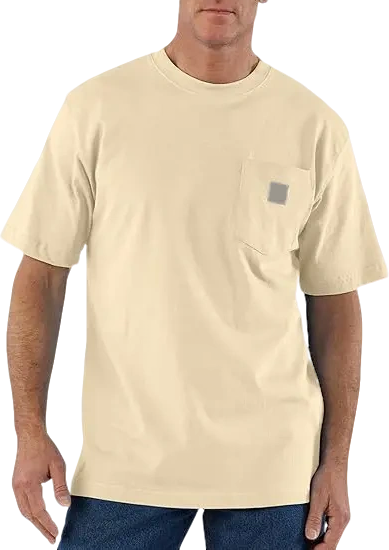 Men's K87 Workwear Loose Fit Heavyweight Short-Sleeve Pocket T-Shirt (Also Available in Big & Tall)