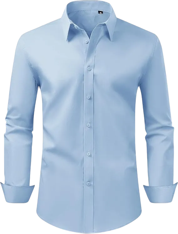 Men's Anti-Stain Defense Dress Shirt