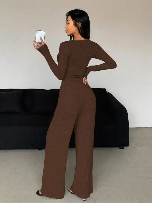 Women's Casual Fall Winter co ord set