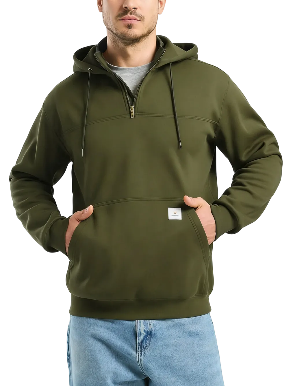 🔥Last Day 95% OFF🔥Men’s Water-Resistant Fleece Work Hoodie