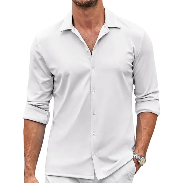 🔥Last Day 95% OFF🔥Men's Wrinkle-Free Dress Shirt