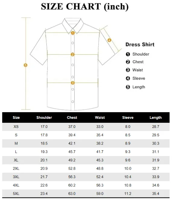 Men’s Short Sleeve Stretch Dress Shirt