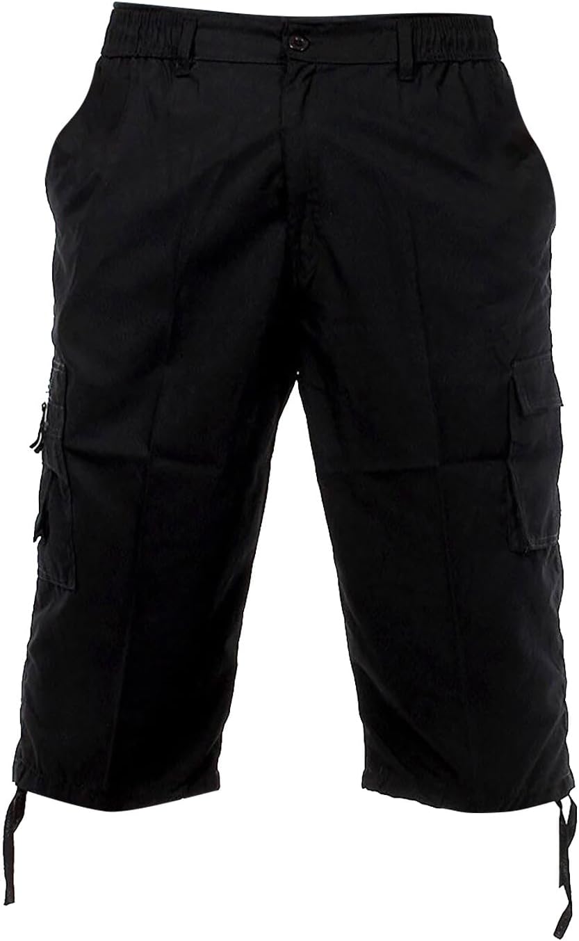 Green Trousers Cargo Pants Mens Black Birthday New Mens Summer Casual Men's 7 Pocket Pants Loose Pants Tuxedo Trousers with Satin Stripe Men