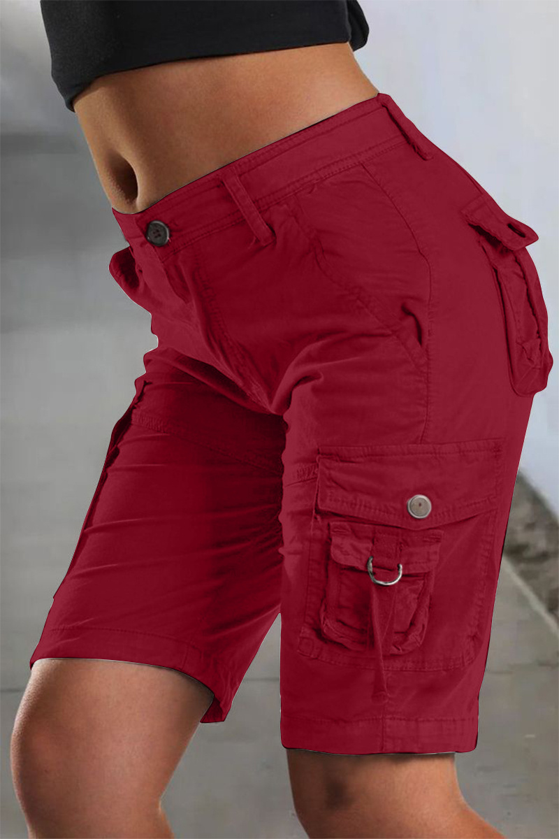 New Hot 2025🔥Stretch cargo shorts with flap pockets design