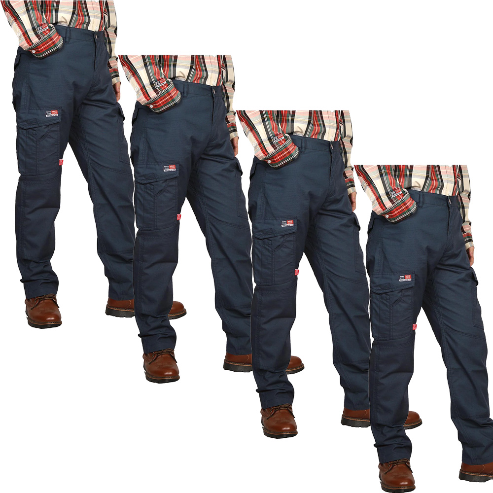 Light Weight Rip Stop Cargo Pants-9 Pockets
