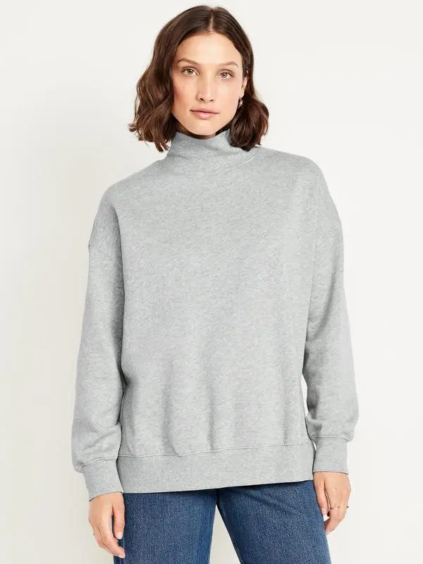 Women's SoComfy Oversized Tunic Sweatshirt