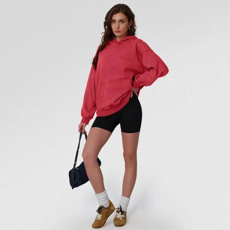 🔥Last Day 95% OFF🔥Women‘s Acid Wash Hoodie – Grab Yours Now! ⏰💖