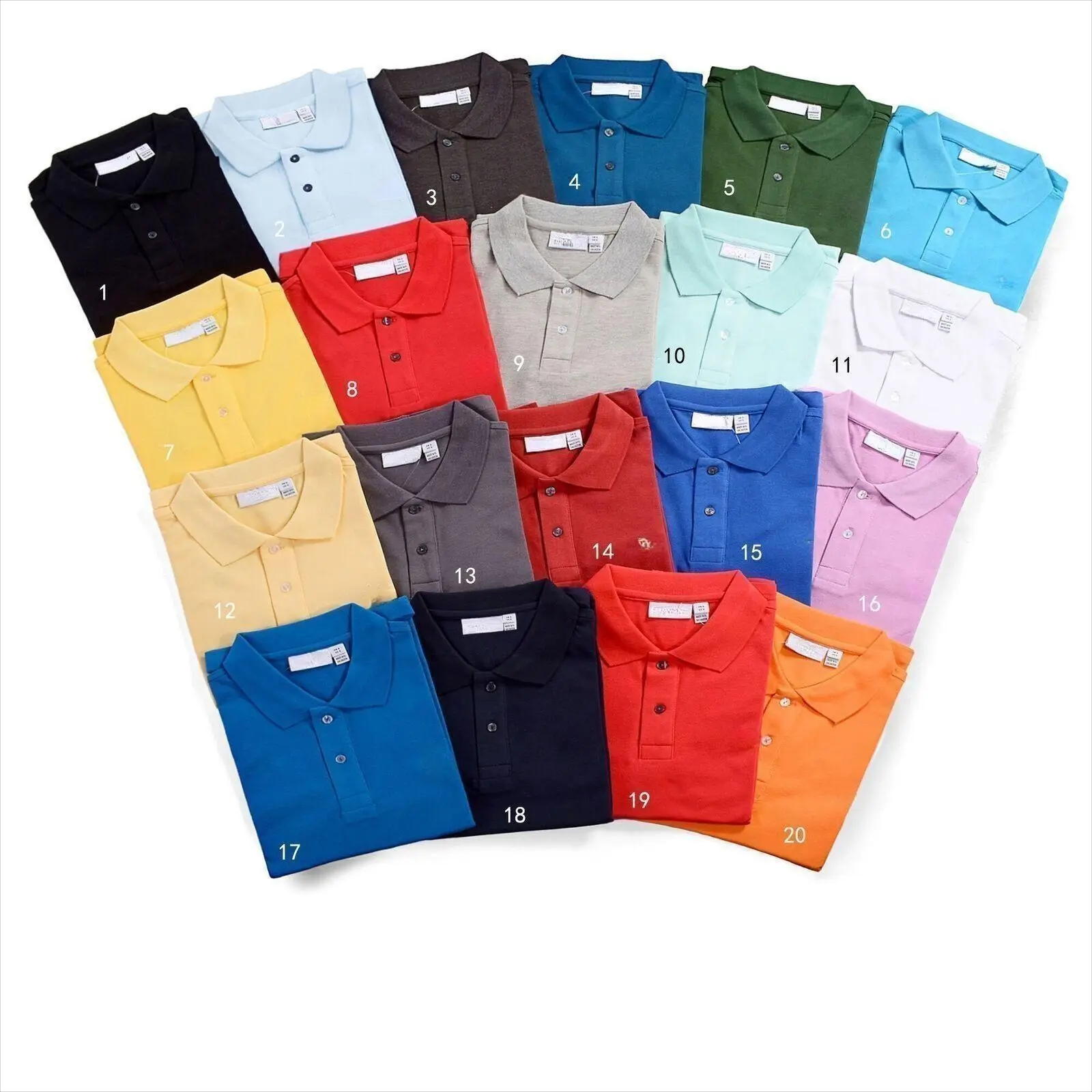 🔥🛒12 Shirts Of Different Colors (both men and women)
