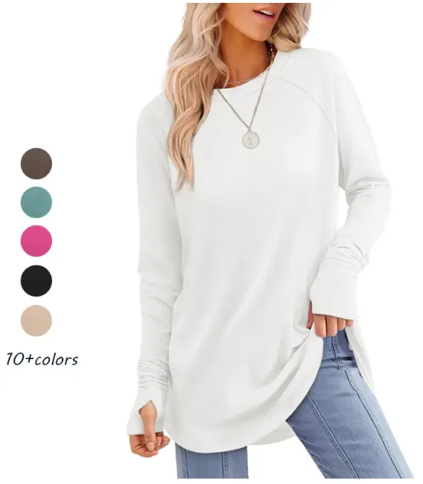 Women's Long Sleeve Tunic Top
