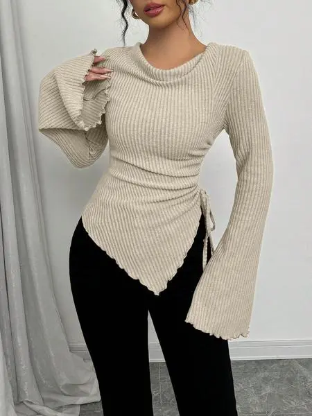 Women's Simple Slim-Fitting Casual Sweater