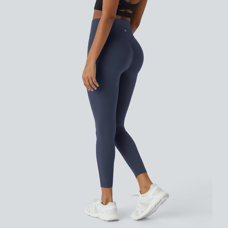 🔥Last Day Promotion! High Waisted Tummy Control Side Pocket Shaping Training Leggings