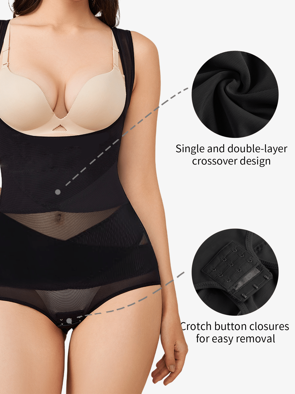 🔥2025 Hot Sale🔥 High-Waist Shapewear Bodysuit – Sculpt Your Dream Curves ✨