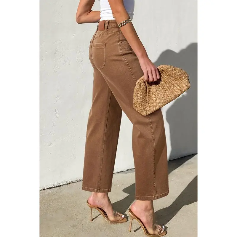 🔥 Best Price Today Only🔥Women's High Waist Straight Leg Jeans