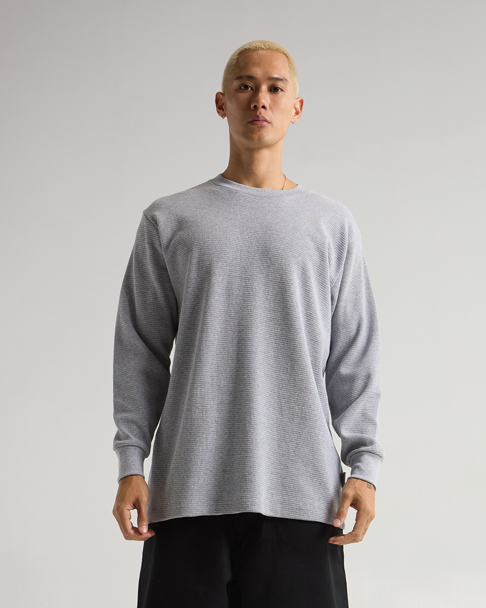 Christmas sale! 9.0oz Heavyweight Waffle Long Sleeve Therma
