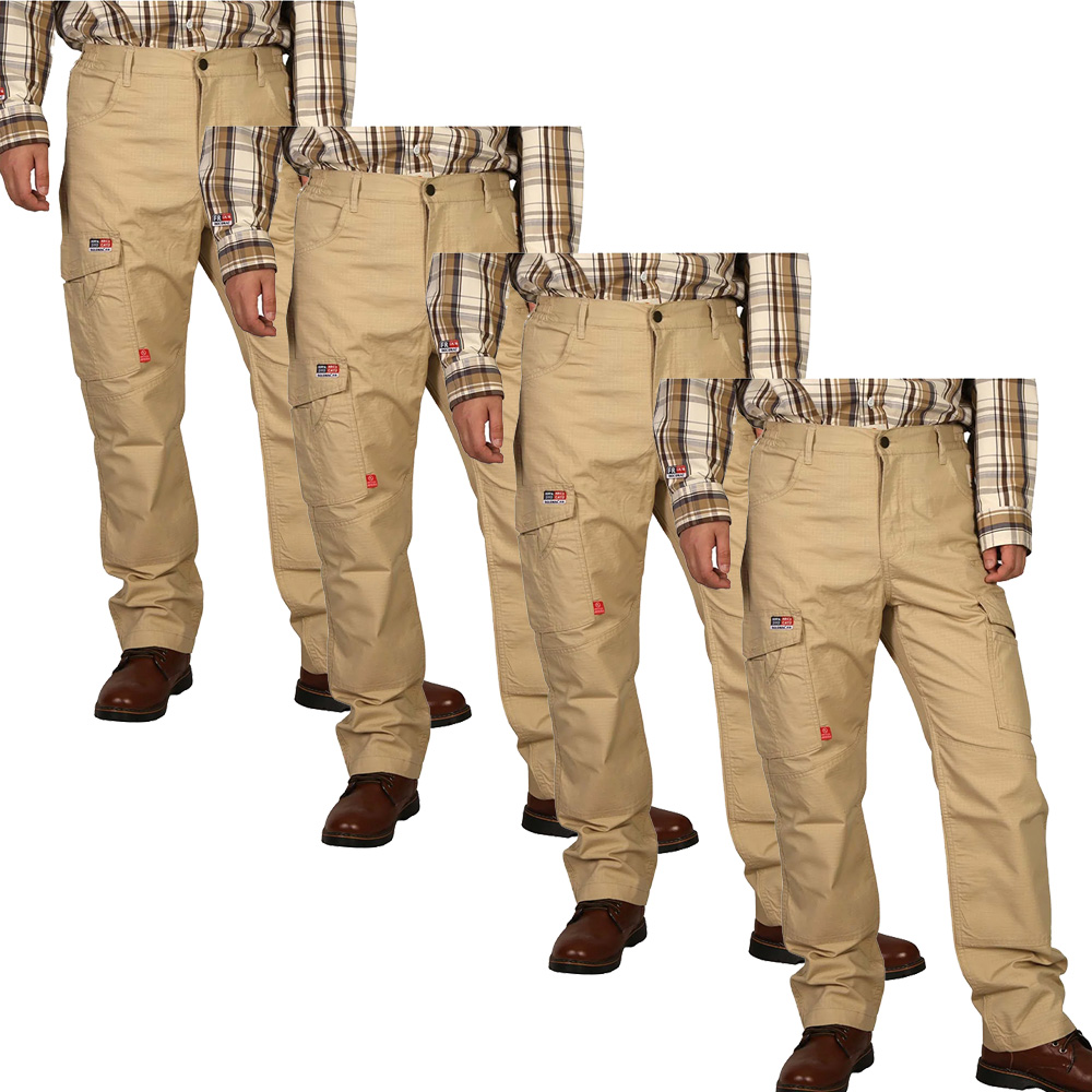 Light Weight Rip Stop Cargo Pants-9 Pockets