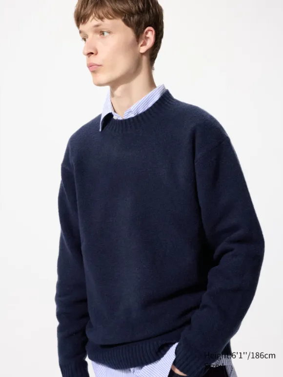 🔥Last Day 95% OFF🔥Men's Classic Crew Neck Knit Sweater